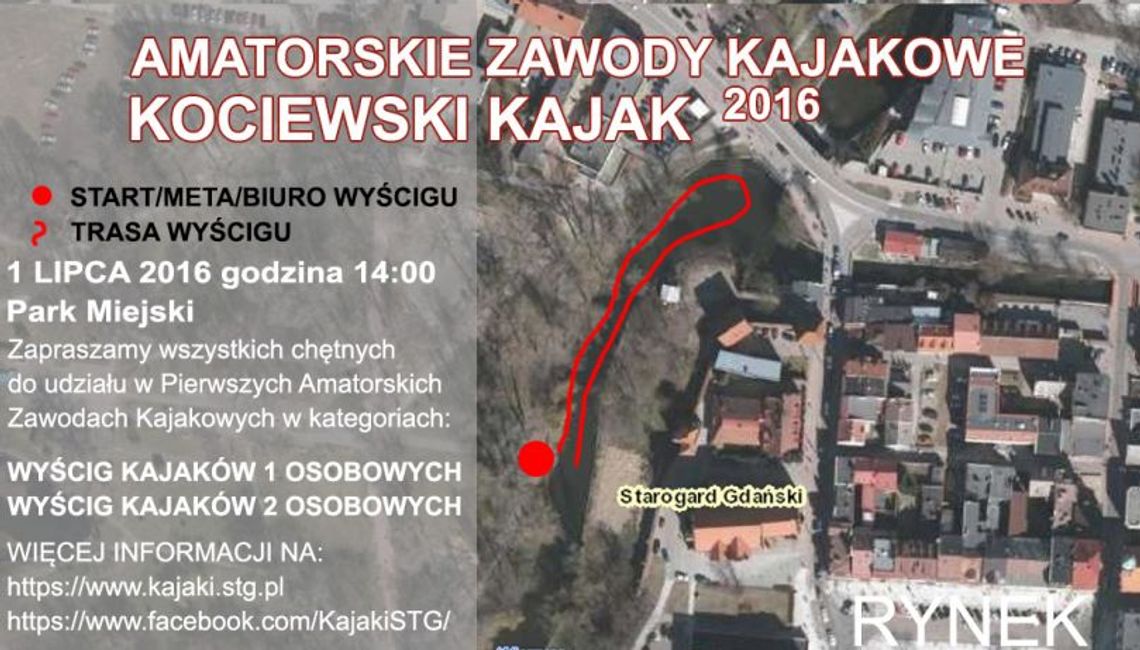 Kociewski Kajak po Wierzycy. Amatorskie Zawody Kajakowe