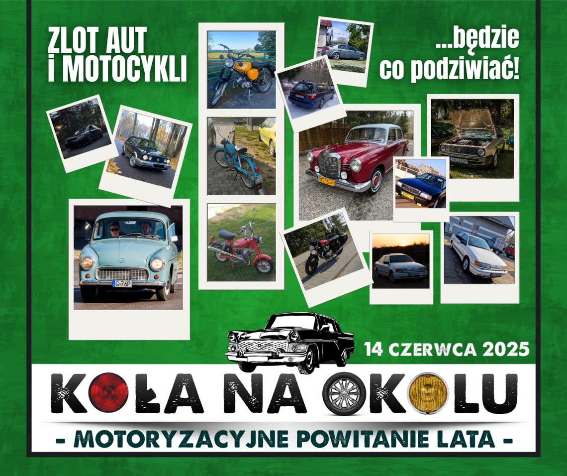 „Koła na Okolu” – motoryzacyjne powitanie lata już 14 czerwca!