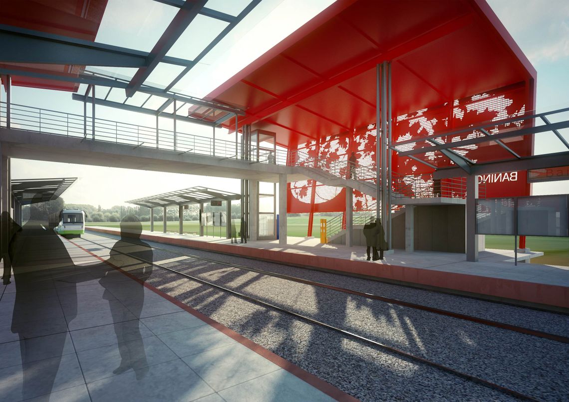 Kolejką na lotnisko w Rębiechowie i dalej Kolejką na lotnisko w Rębiechowie i dalej