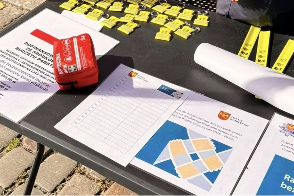 Kolejne działania powiatu w ramach projektu „Razem dla bezpieczeństwa lokalnej społeczności powiatu kwidzyńskiego”