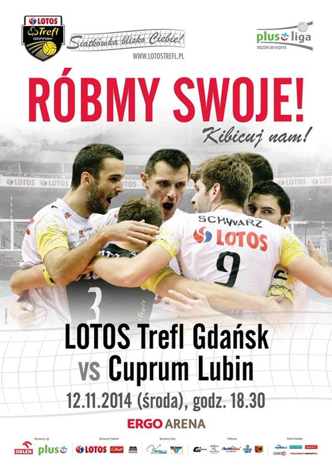 Kolejne zwycięstwo siatkarzy Lotosu Trefl Gdańsk? Kolejne zwycięstwo siatkarzy Lotosu Trefl Gdańsk?