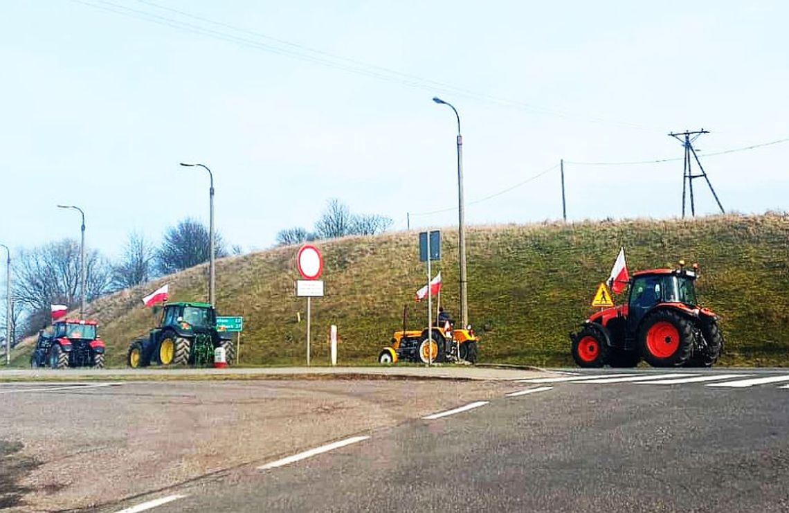 Kolejny dzień protestu rolników z powiatu kwidzyńskiego. Gospodarze będą protestowali na pewno do 27 lutego