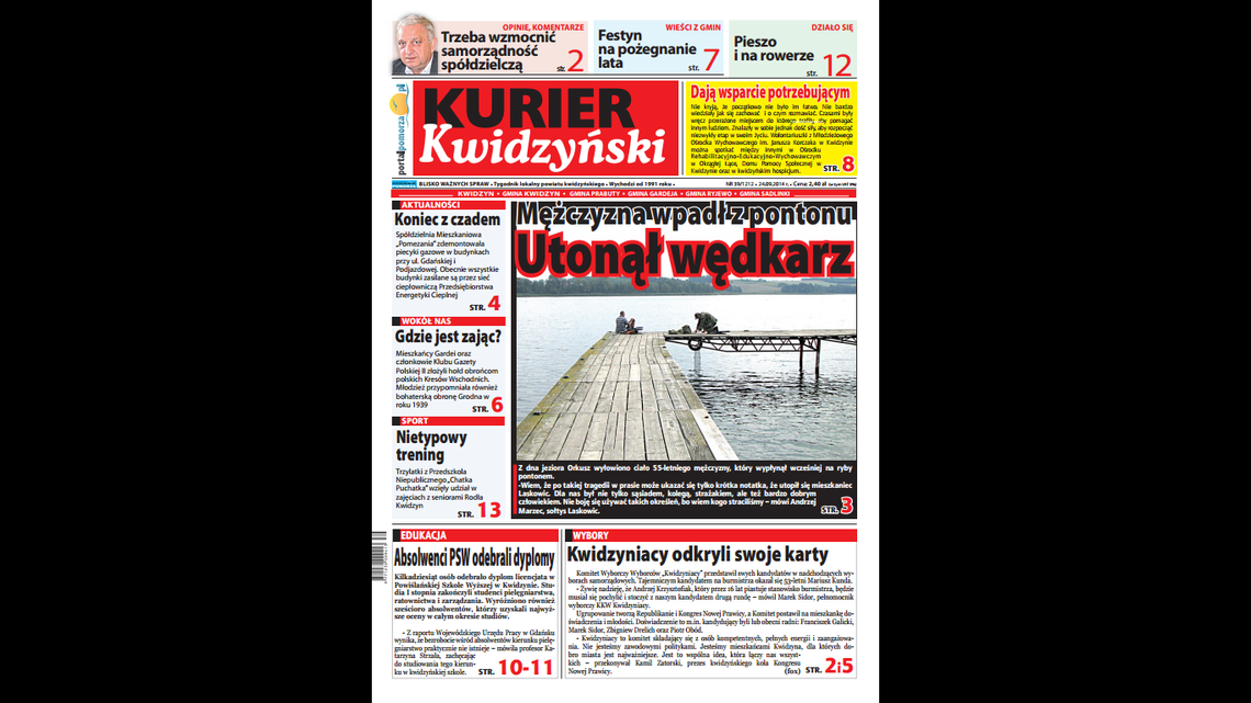 Kolejny Kurier Kwidzyński czeka