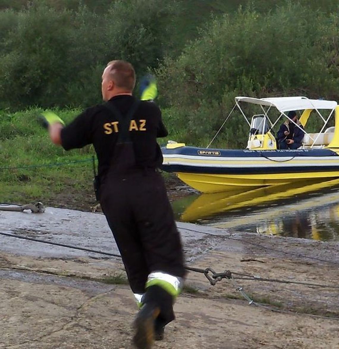 Kolejny topielec? Niedzielna akcja na Wiśle Kolejny topielec? Niedzielna akcja na Wiśle