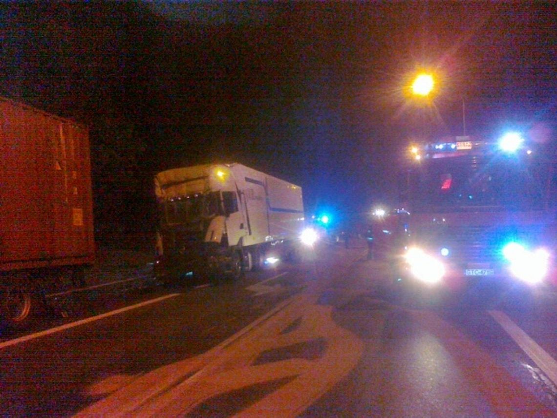 Kolizja dwóch tirów Kolizja dwóch tirów