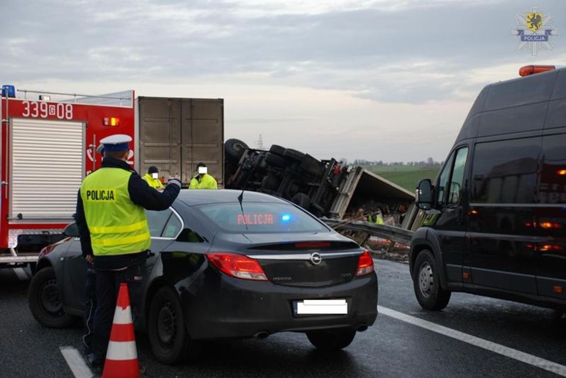 Kolizja na A1 Kolizja na A1