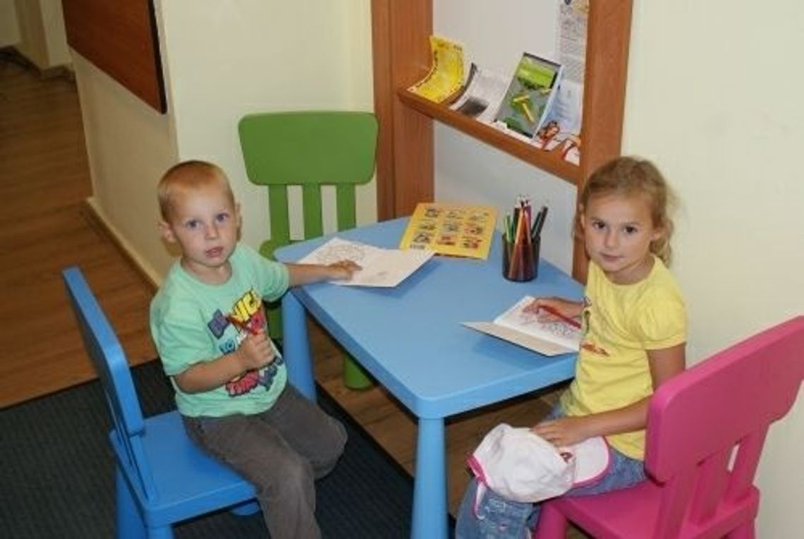 Kolorowa poczekalnia dla maluchów Kolorowa poczekalnia dla maluchów