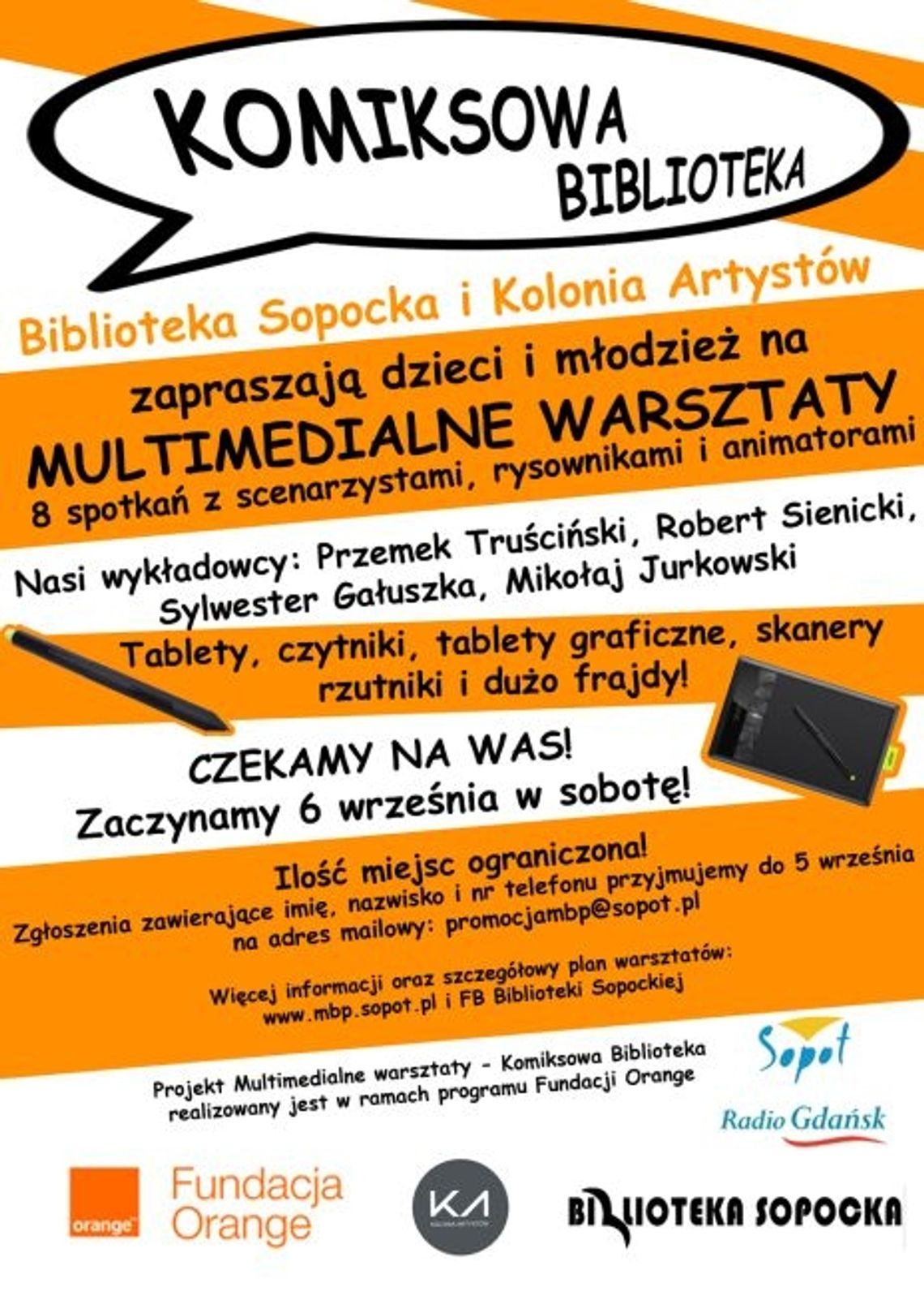 Komiksowa biblioteka dla dzieci i młodzieży