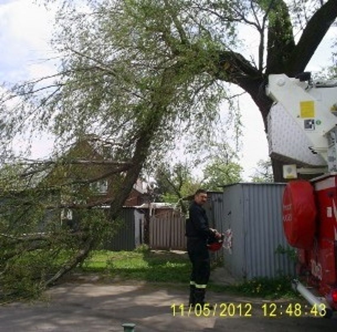 Konar zagrażał życiu