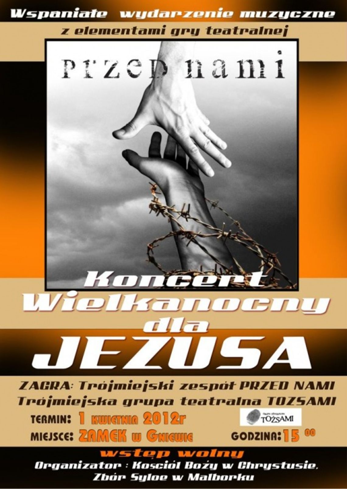 Koncert dla Jezusa na zamku w Gniewie