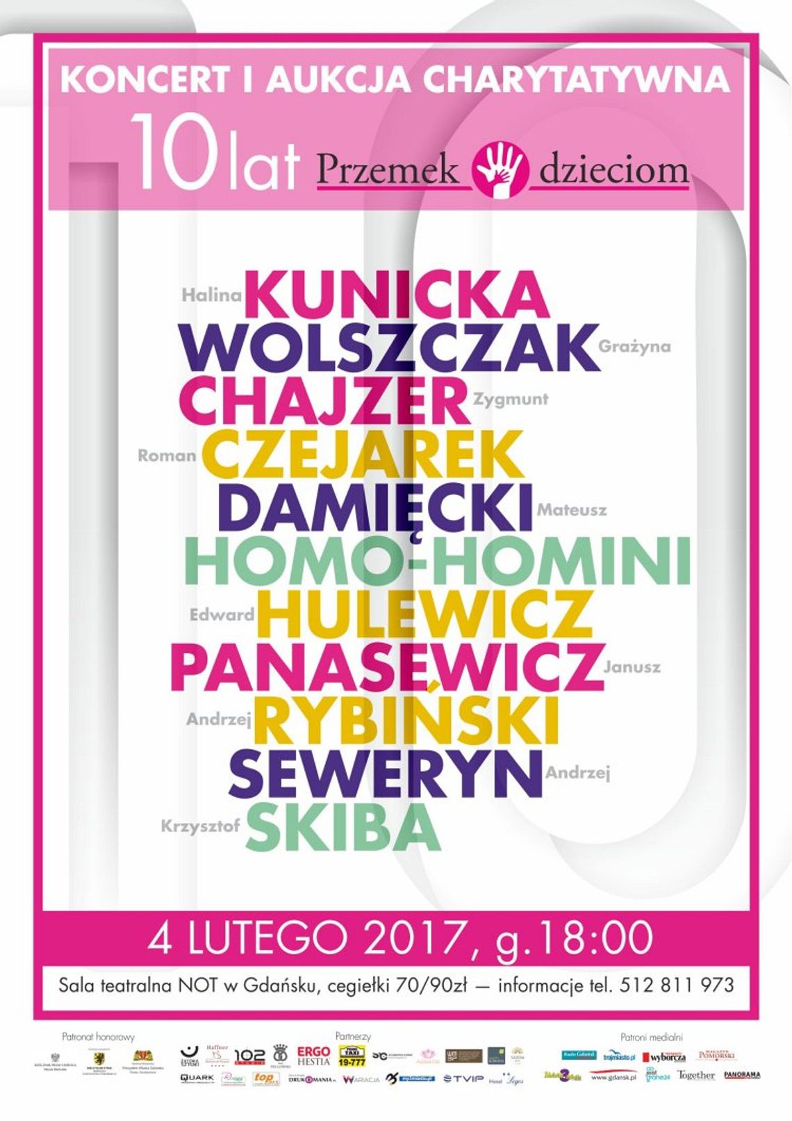 Koncert Gwiazd - 10 lat Przemek dzieciom Koncert Gwiazd - 10 lat Przemek dzieciom