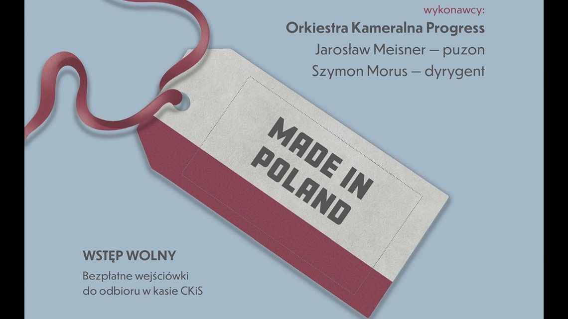 Koncert Orkiestry „Progress” i Adama Wesołowskiego dla mieszkańców z okazji Narodowego Święta Niepodległości 