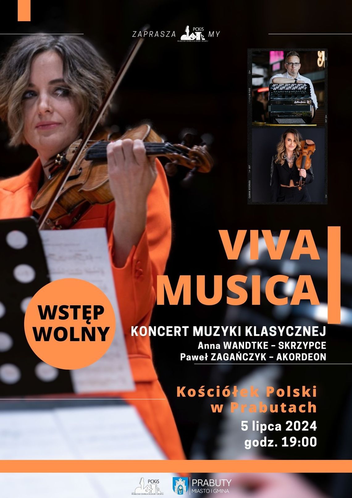 Koncert Viva Musica w Prabutach