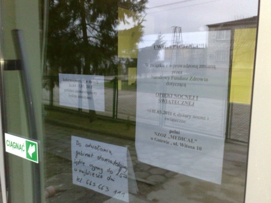 Konflikt wokół budynku przychodni. Konieczne rozwiązania siłowe?