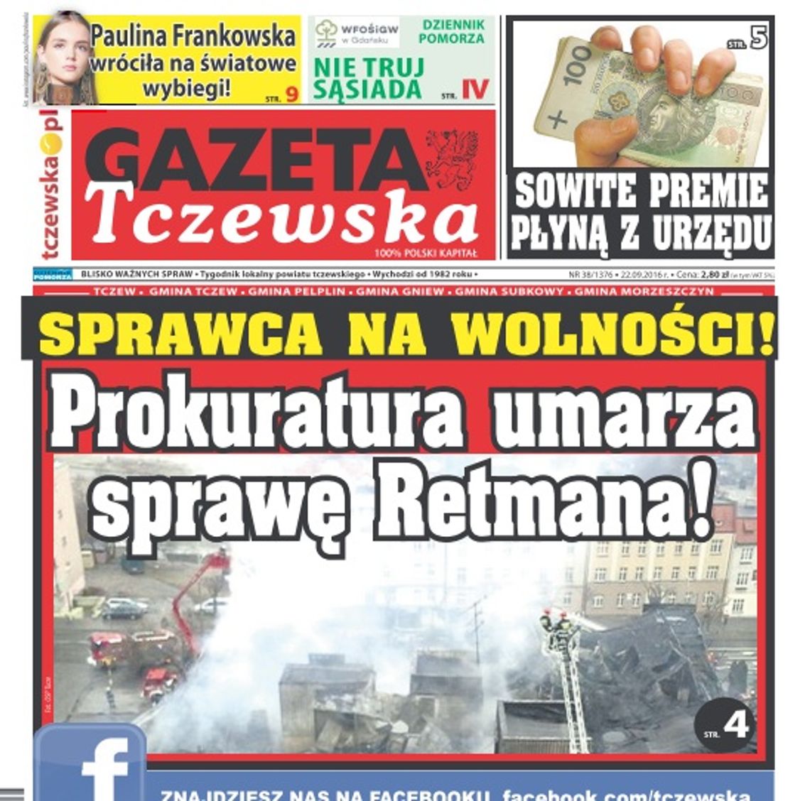 Koniec śledztwa w sprawie Retmana! Czytaj najnowszy nr "tczewskiej" Koniec śledztwa w sprawie Retmana! Czytaj najnowszy nr "tczewskiej"