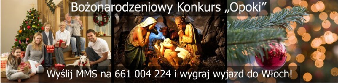 Konkurs Bożonarodzeniowy  -  nagroda wyjazd do Włoch