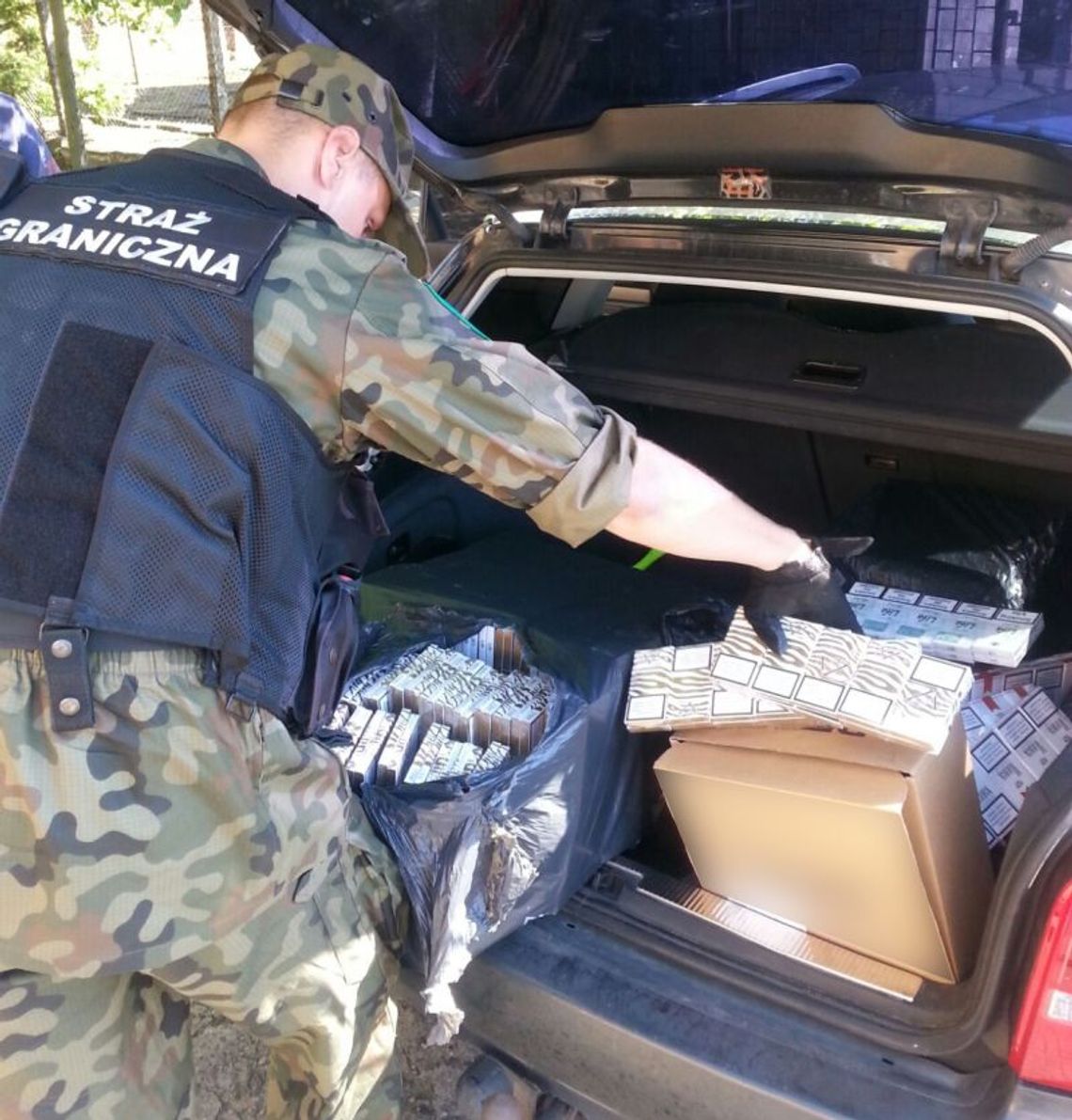 Kontrabanda w Audi. Kolejny przemytnik złapany! Kontrabanda w Audi. Kolejny przemytnik złapany!