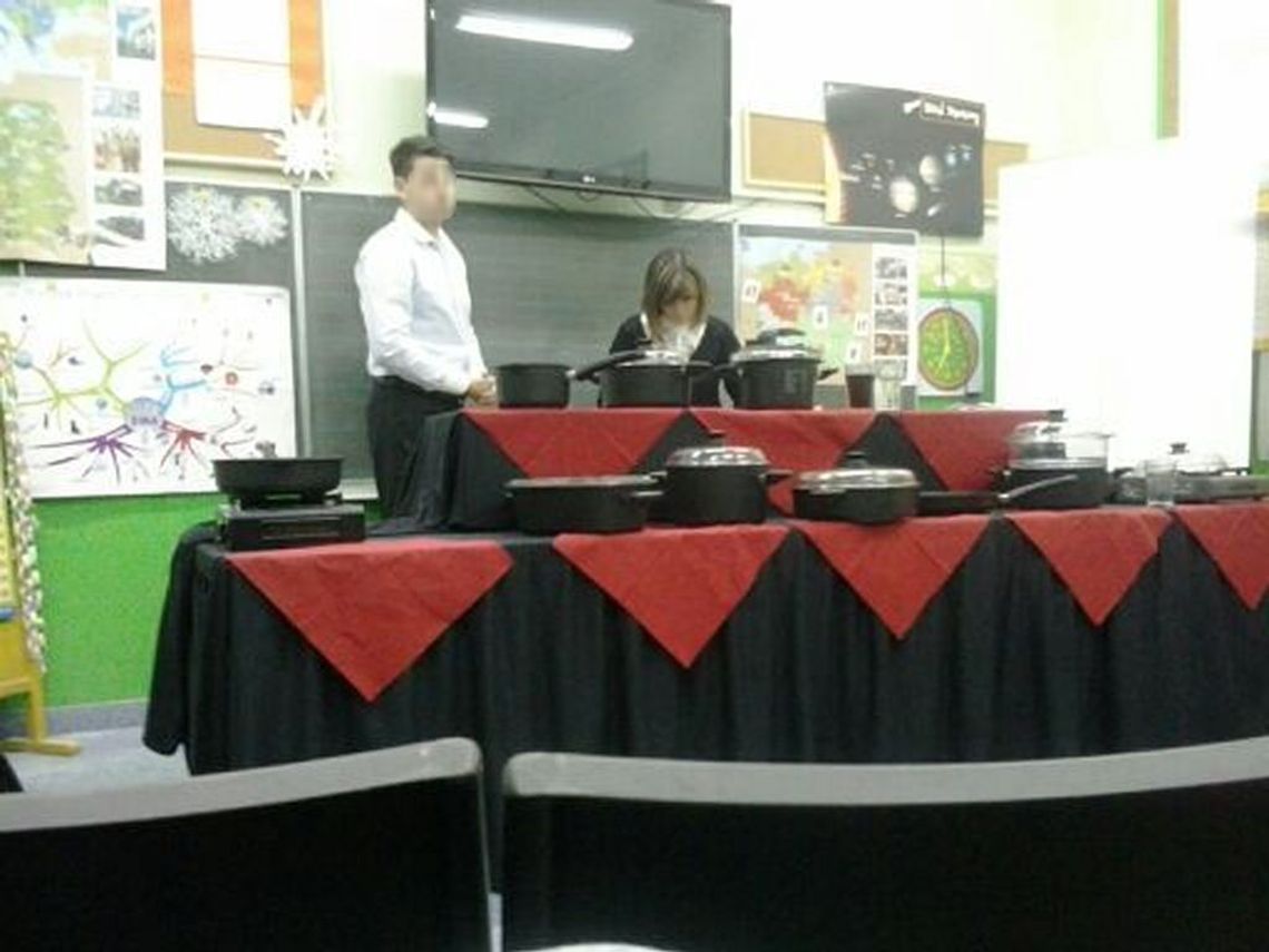 Kontrowersyjny "pokaz" na terenie tczewskiej szkoły