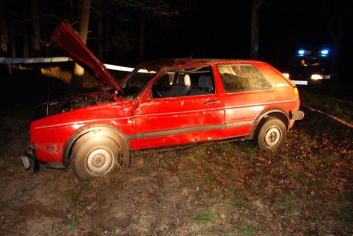 Koziołkując zatrzymał się w rowie. "Wężykiem" na prostej drodze Koziołkując zatrzymał się w rowie. "Wężykiem" na prostej drodze