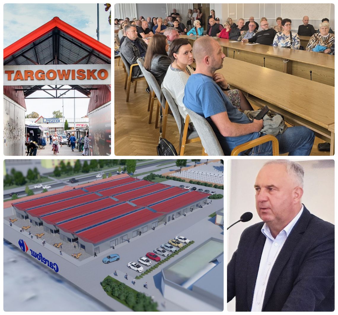 Kupcy rozmawiali z władzami miasta o nowym targowisku Kupcy rozmawiali z władzami miasta o nowym targowisku