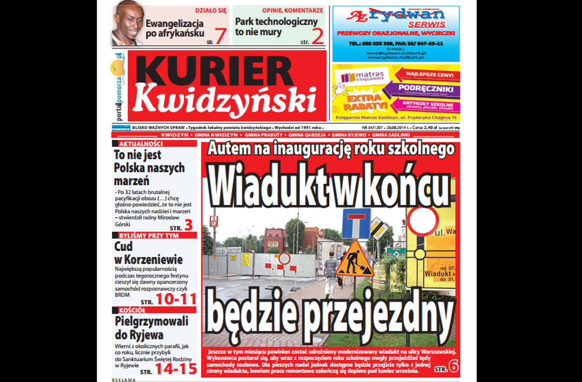 Kurier już w kioskach! Kurier już w kioskach!