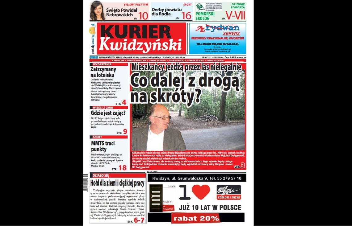 Kurier Kwidzyński już w kioskach!