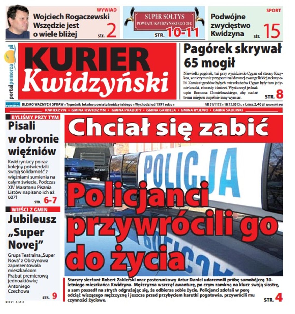 Kurier Kwidzyński zaprasza - czym żyje miasto