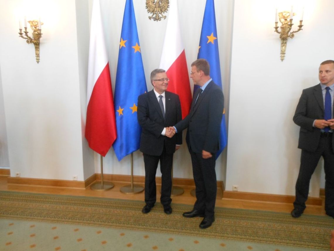 Kwidzyńscy samorządowcy u Prezydenta RP