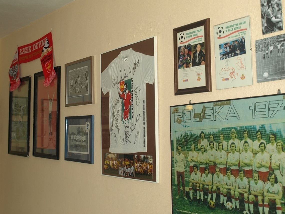 Legenda piłki na zdjęciach i plakatach w hotelu „Rekord” Legenda piłki na zdjęciach i plakatach w hotelu „Rekord”