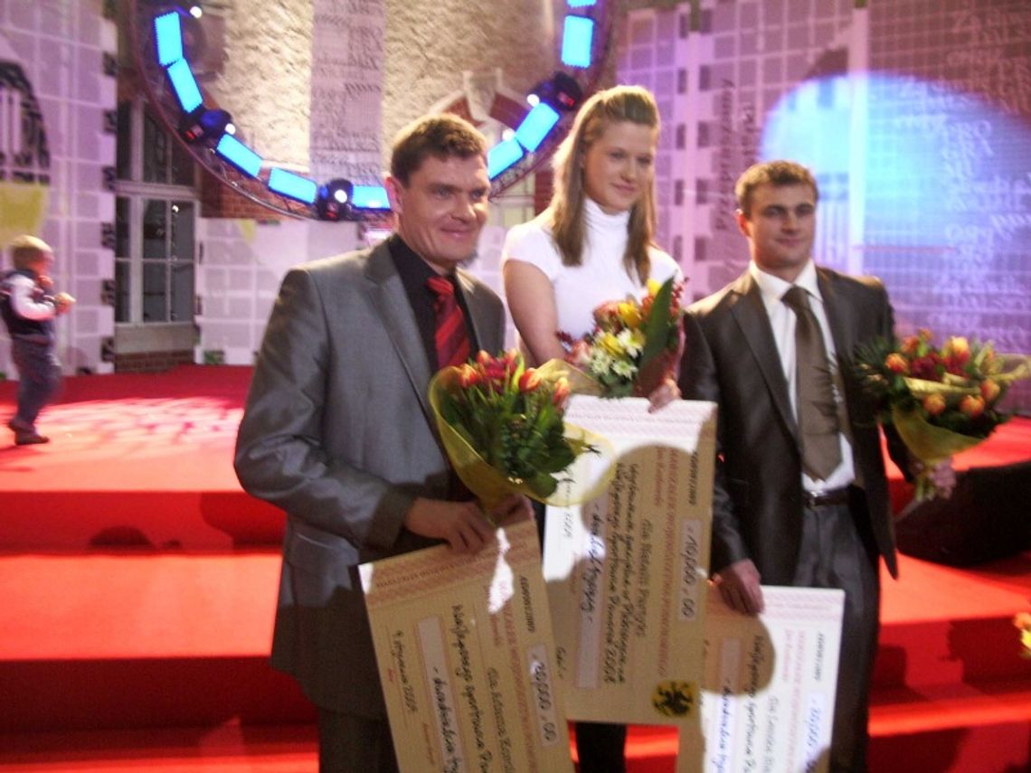 Leszek Blanik i Adam Korol pomorskimi sportowcami 2008 r. 