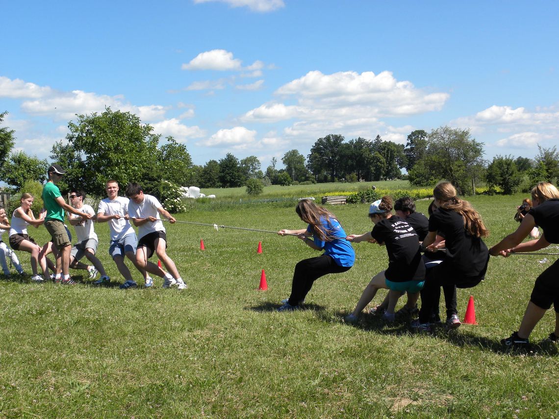 Licealiści z Malborka maszerowali do Stogów Licealiści z Malborka maszerowali do Stogów