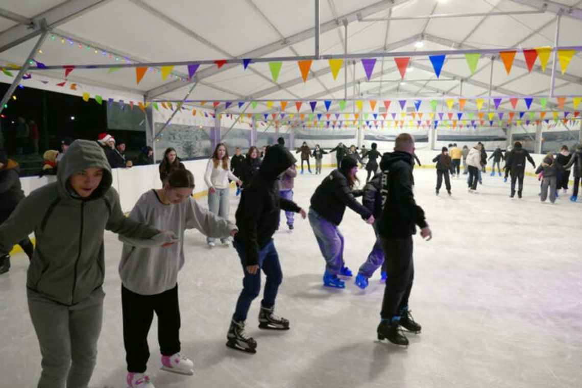 Lodowisko w Kwidzynie cieszy się ogromną popularnością