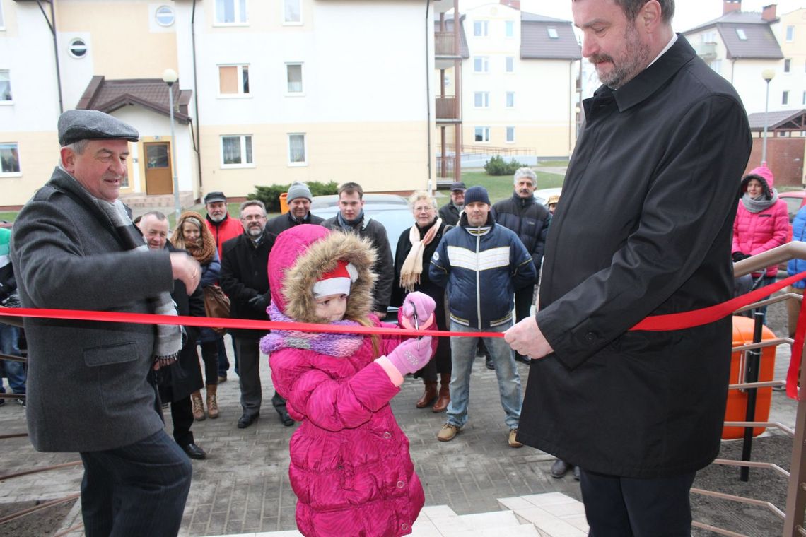 Lokatorzy odebrali klucze w budynku TTBS Lokatorzy odebrali klucze w budynku TTBS