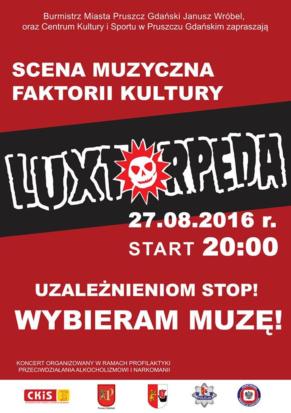 Luxtorpeda wystąpi w Pruszczu Gdańskim Luxtorpeda wystąpi w Pruszczu Gdańskim