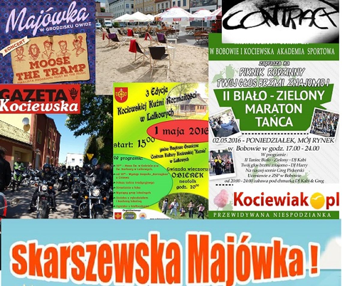 Majówka 2016. Sprawdź co, gdzie i kiedy w Twojej okolicy! 