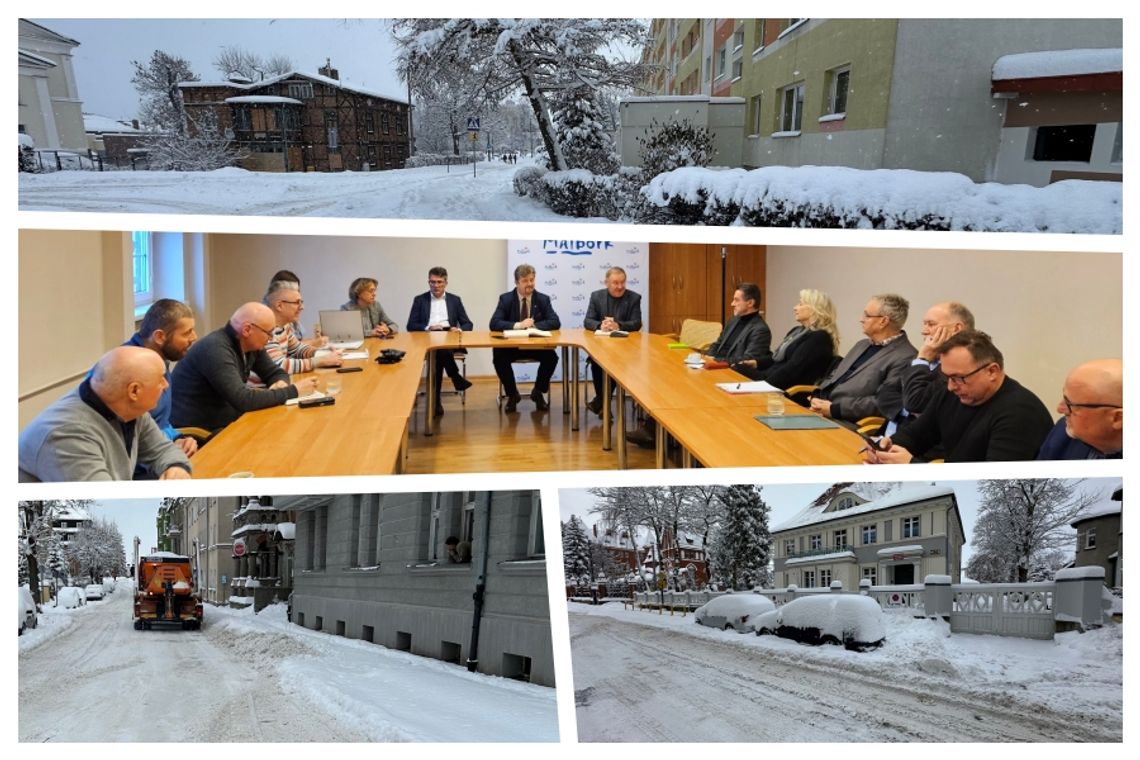 Malbork szykuje się na silne mrozy. Trwa akcja zimowego utrzymania miasta