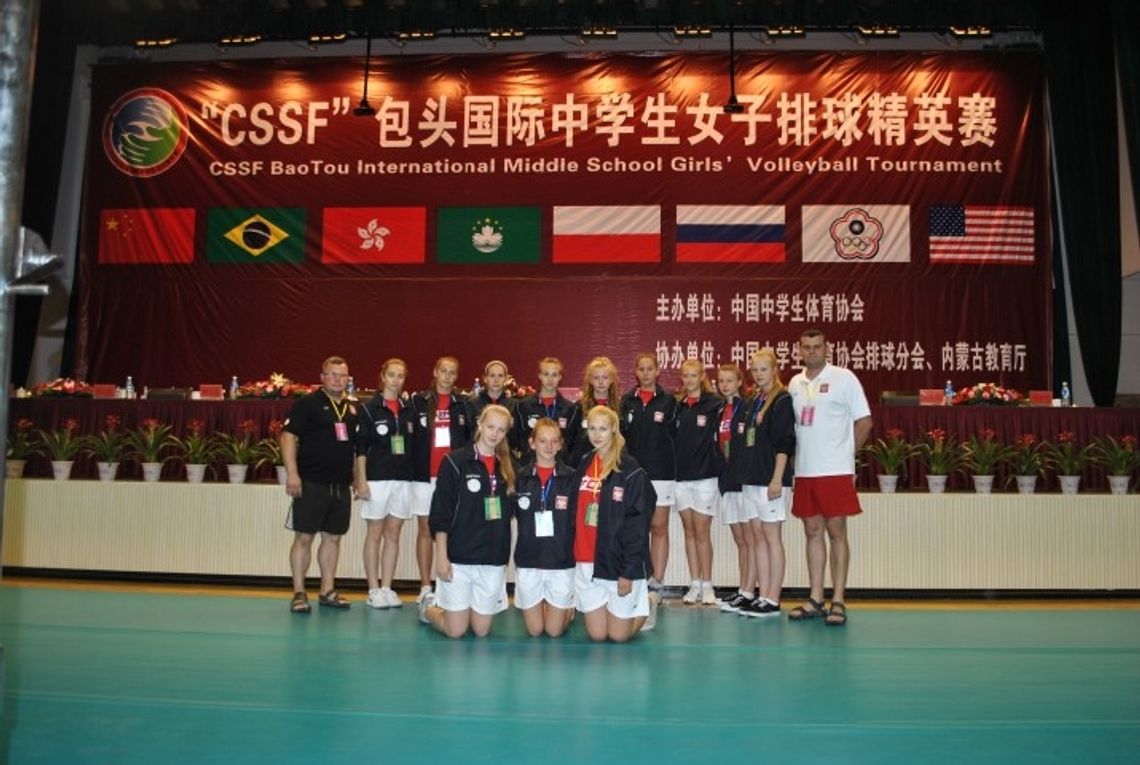 Malborskie siatkarki w Chinach