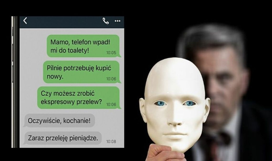 MAMO, TO PILNE! – seniorka z Gniewa straciła 3 tys. zł przez fałszywą wiadomość od „syna”