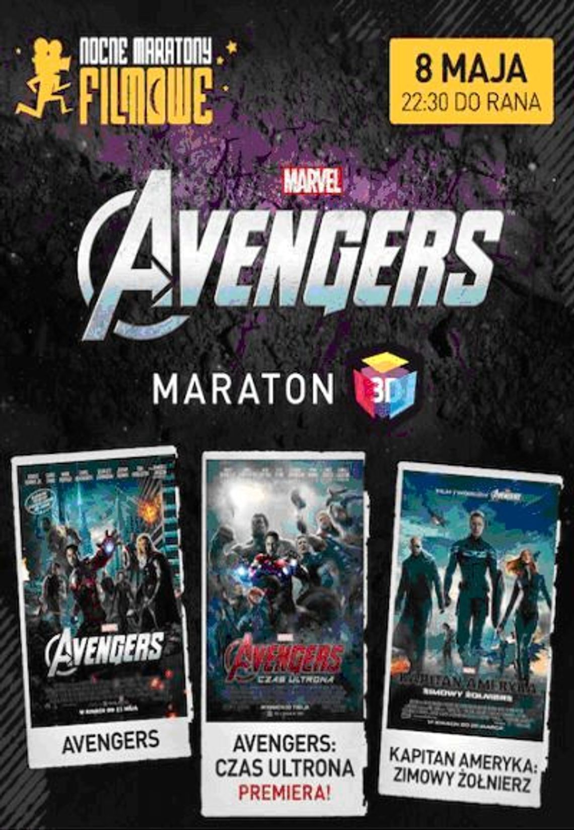 Maraton Avengers 3D już w piątkową noc w Kinie Helios. Maraton Avengers 3D już w piątkową noc w Kinie Helios.