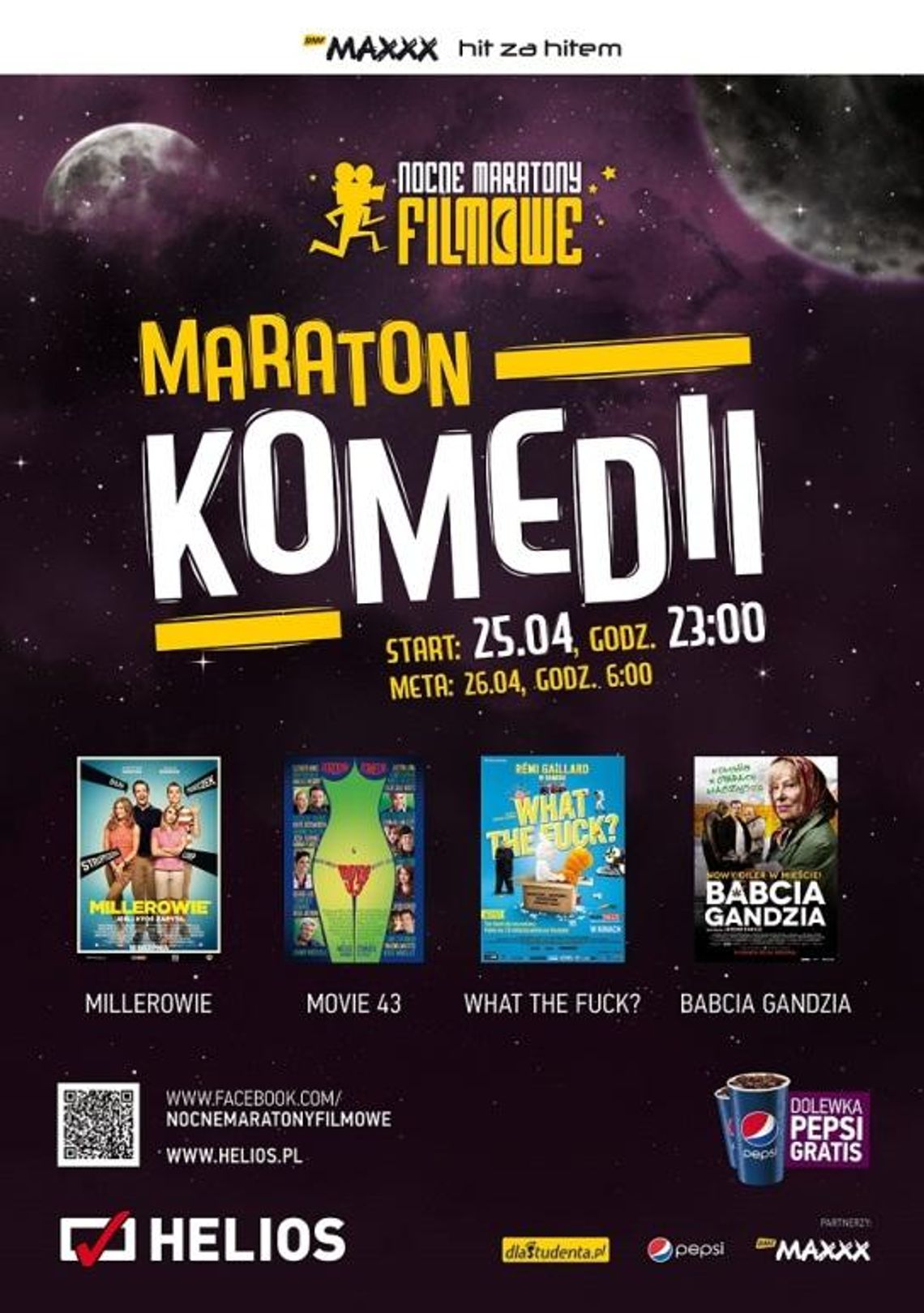 MARATON KOMEDII w kinie Helios