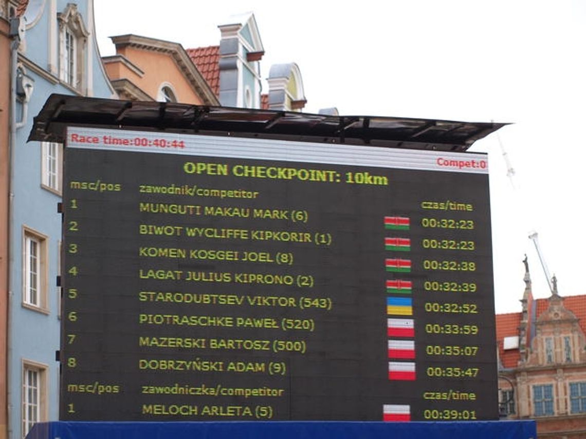 Maraton ”Solidarności” z rekordami. Zwyciężył Kenijczyk Wycliffe Kipkorir Biwot Maraton ”Solidarności” z rekordami. Zwyciężył Kenijczyk Wycliffe Kipkorir Biwot