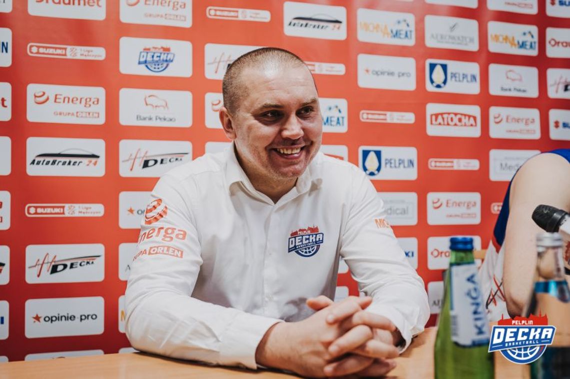 Marcin Radomski przestaje być trenerem Decki Pelplin. W kolejnym sezonie już go nie zobaczymy...