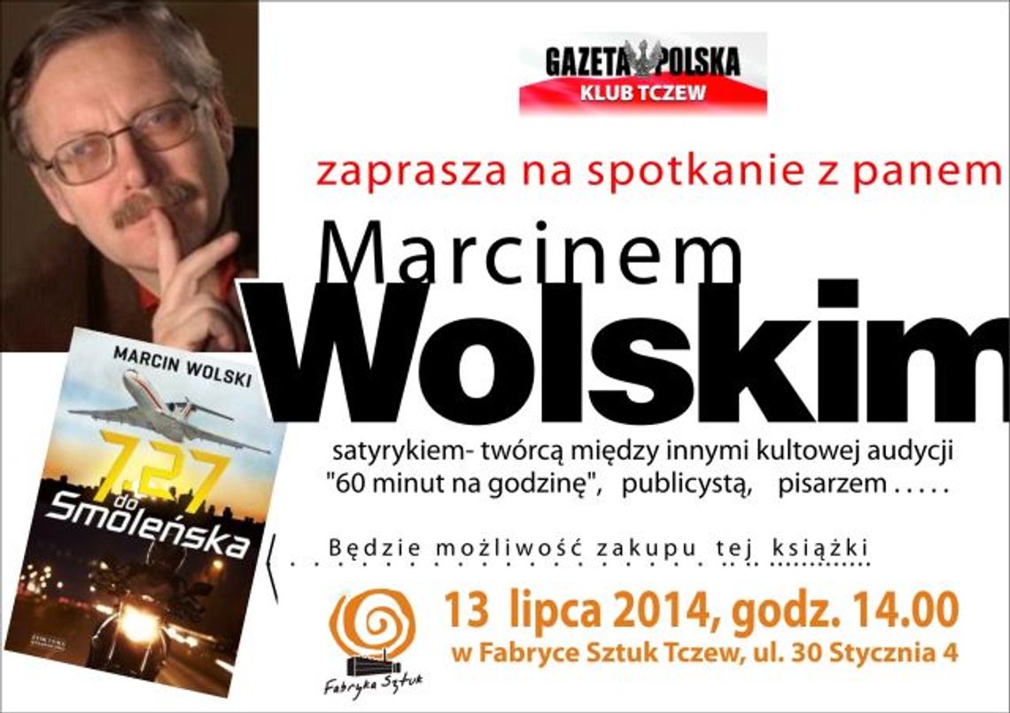 Marcin Wolski w Tczewie