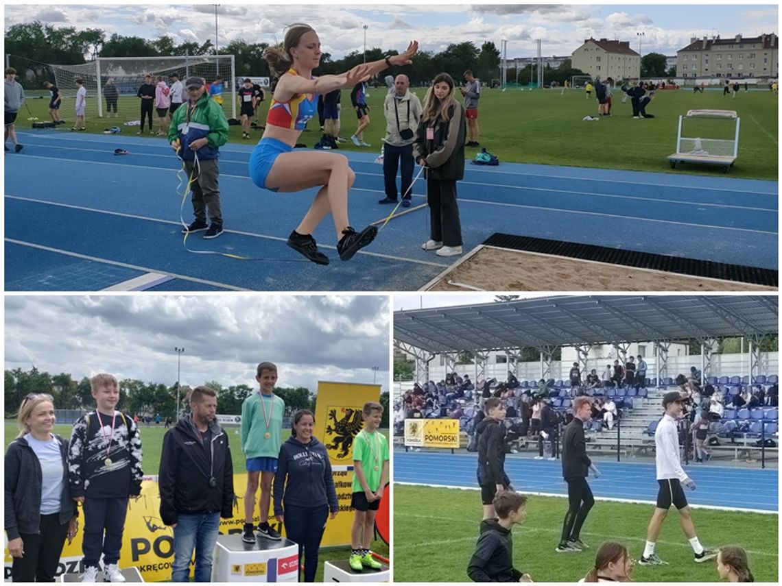 Maria Tobiańska ze złotem w skoku w dal! Mistrzostwa Województwa Pomorskiego pierwszy raz w Tczewie 