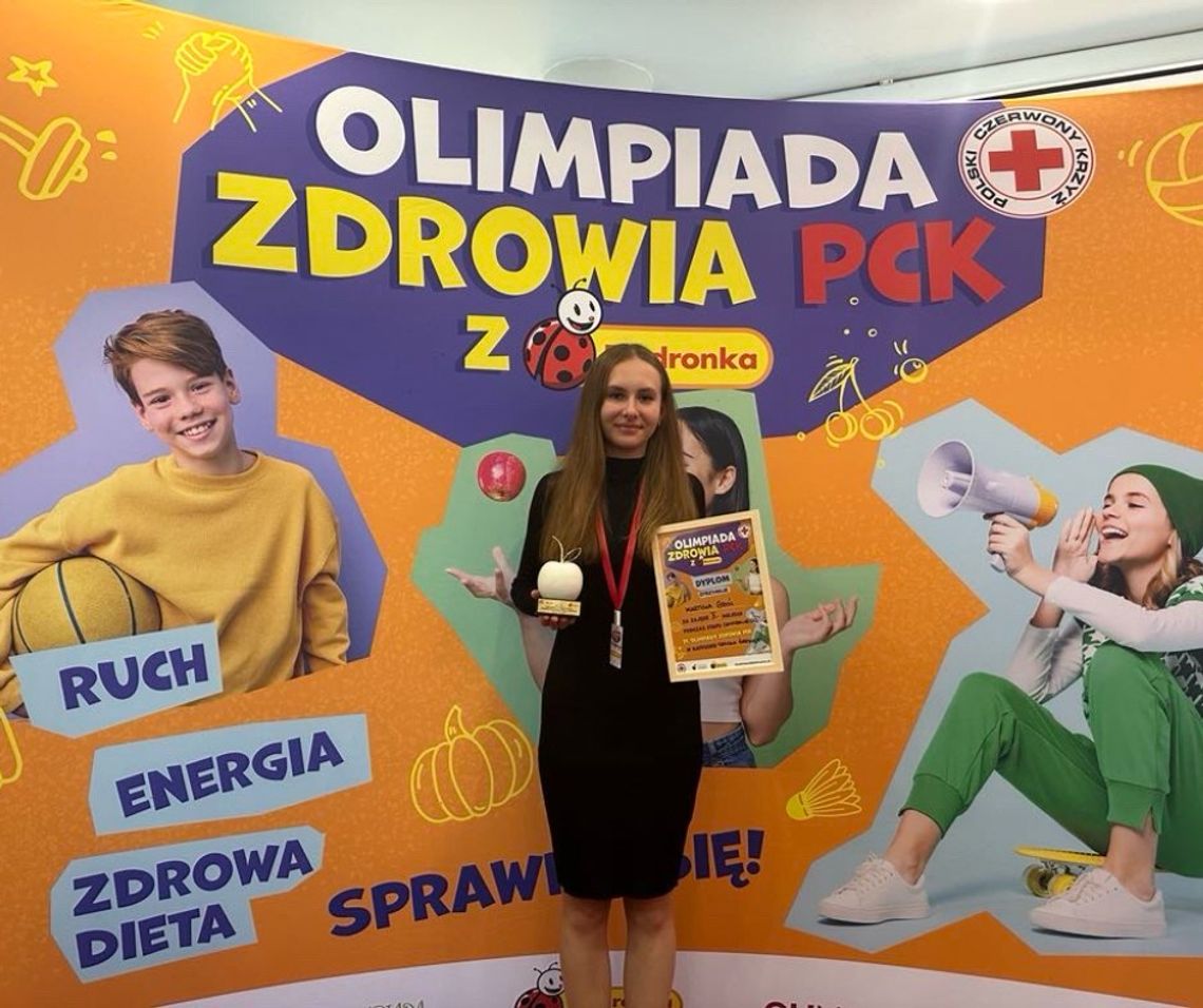 Martyna Gryń druga w Olimpiadzie Zdrowia PCK z Biedronką