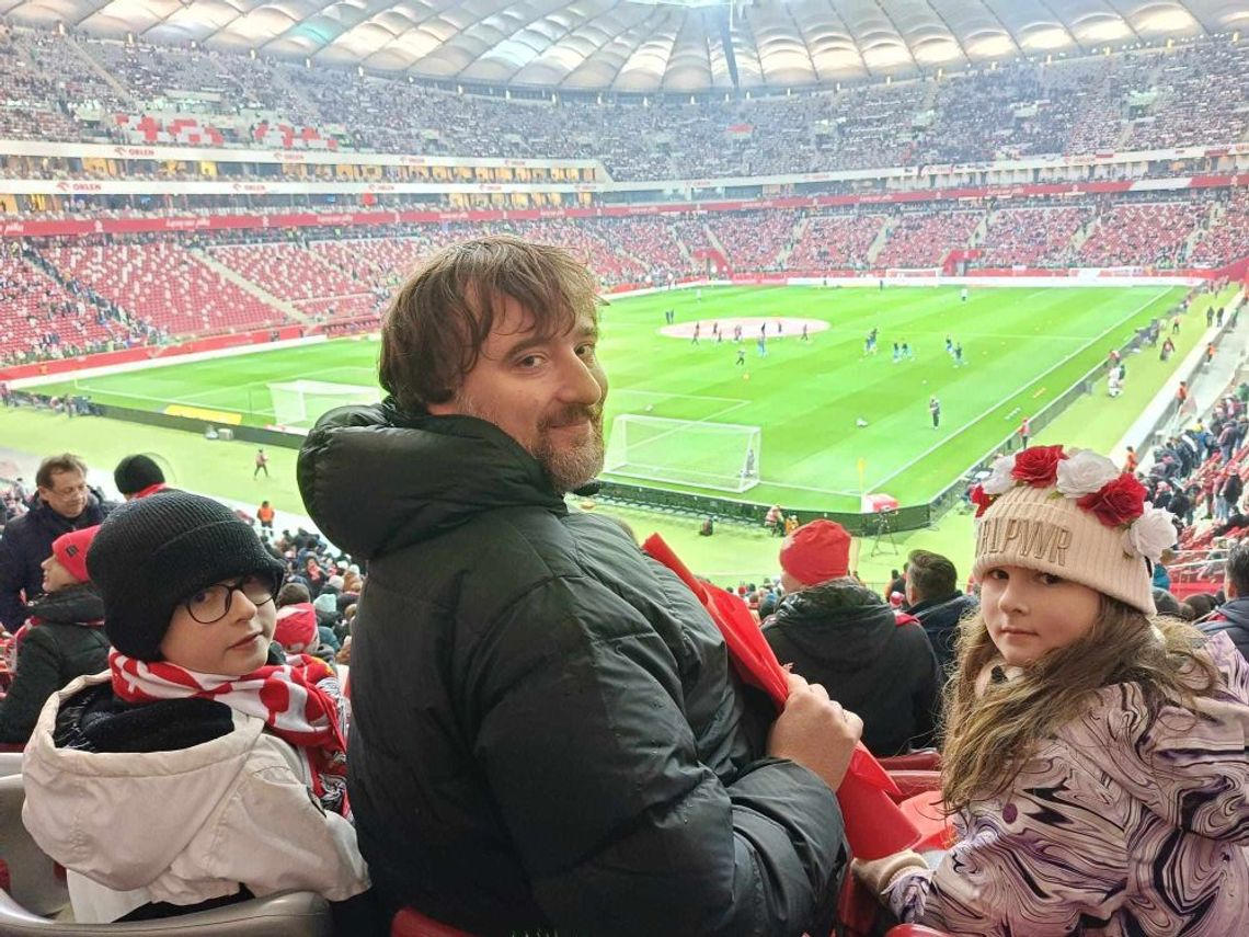 Mecz eliminacyjny do MISTRZOSTW EUROPY Polska - Czechy. Tczewianie kibicowali biało-czerwonym na PGE Narodowym