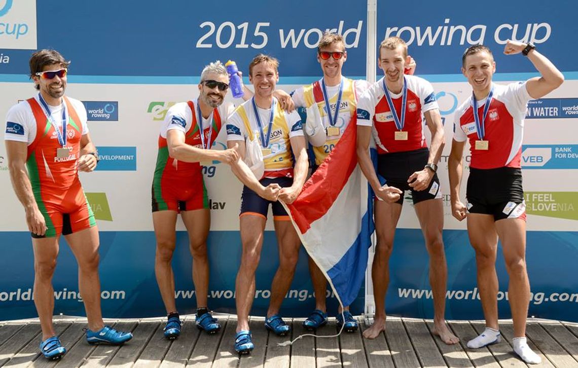 Medal Miłosza Jankowskiego w wioślarskim Pucharze Świata w Bled