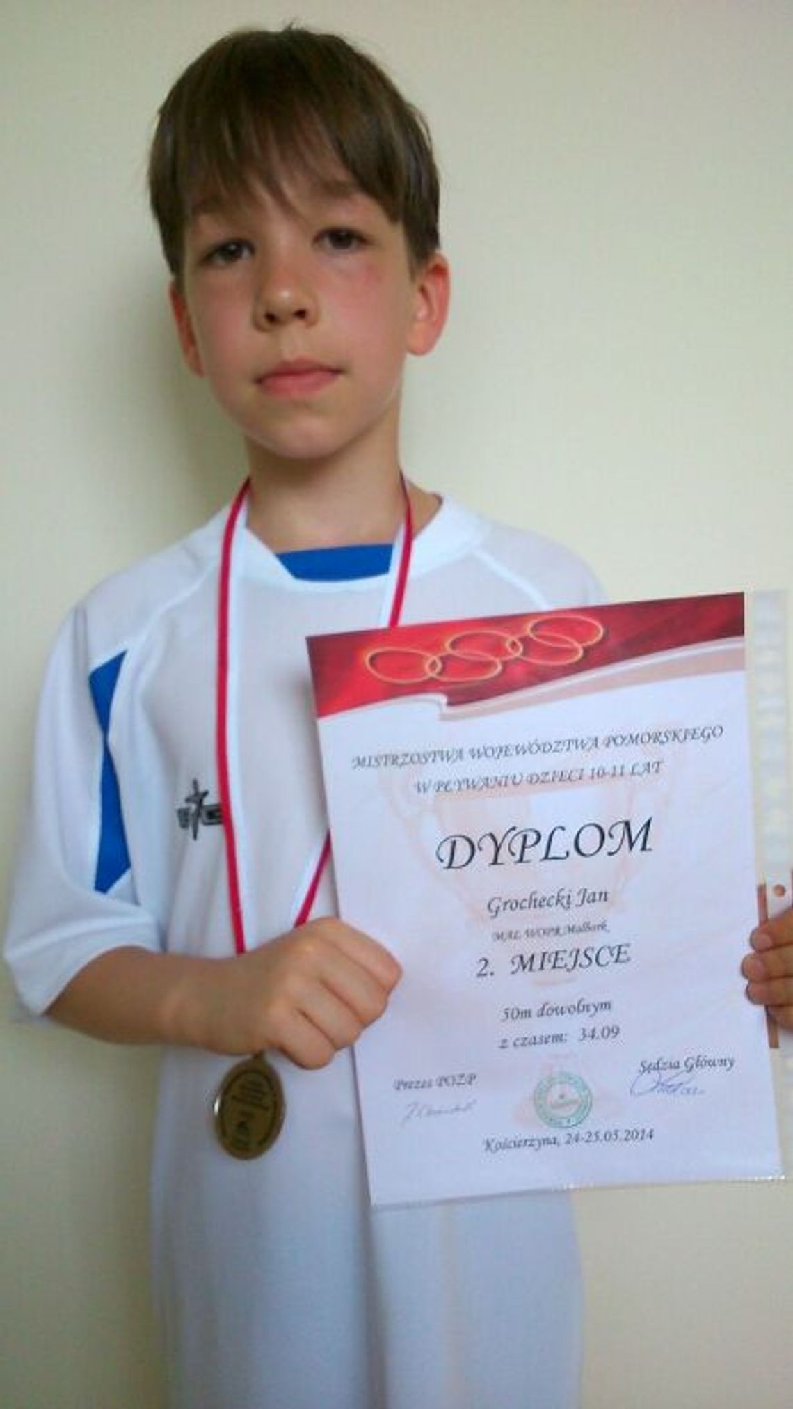 Medale dla Janka w Kościerzynie Medale dla Janka w Kościerzynie