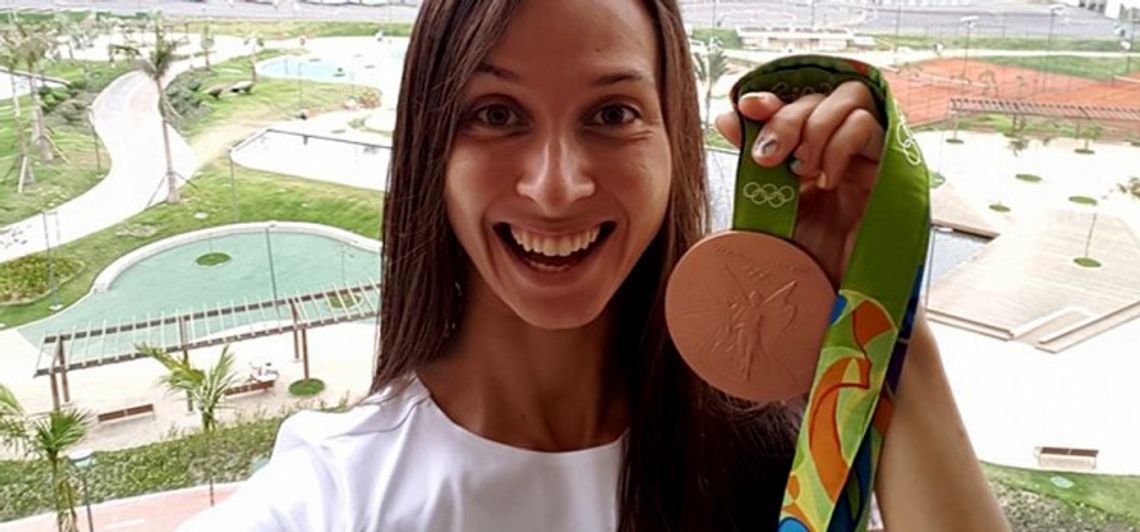 Medalistka z Rio już w domu. Jej tata pracuje w... Pelplinie Medalistka z Rio już w domu. Jej tata pracuje w... Pelplinie