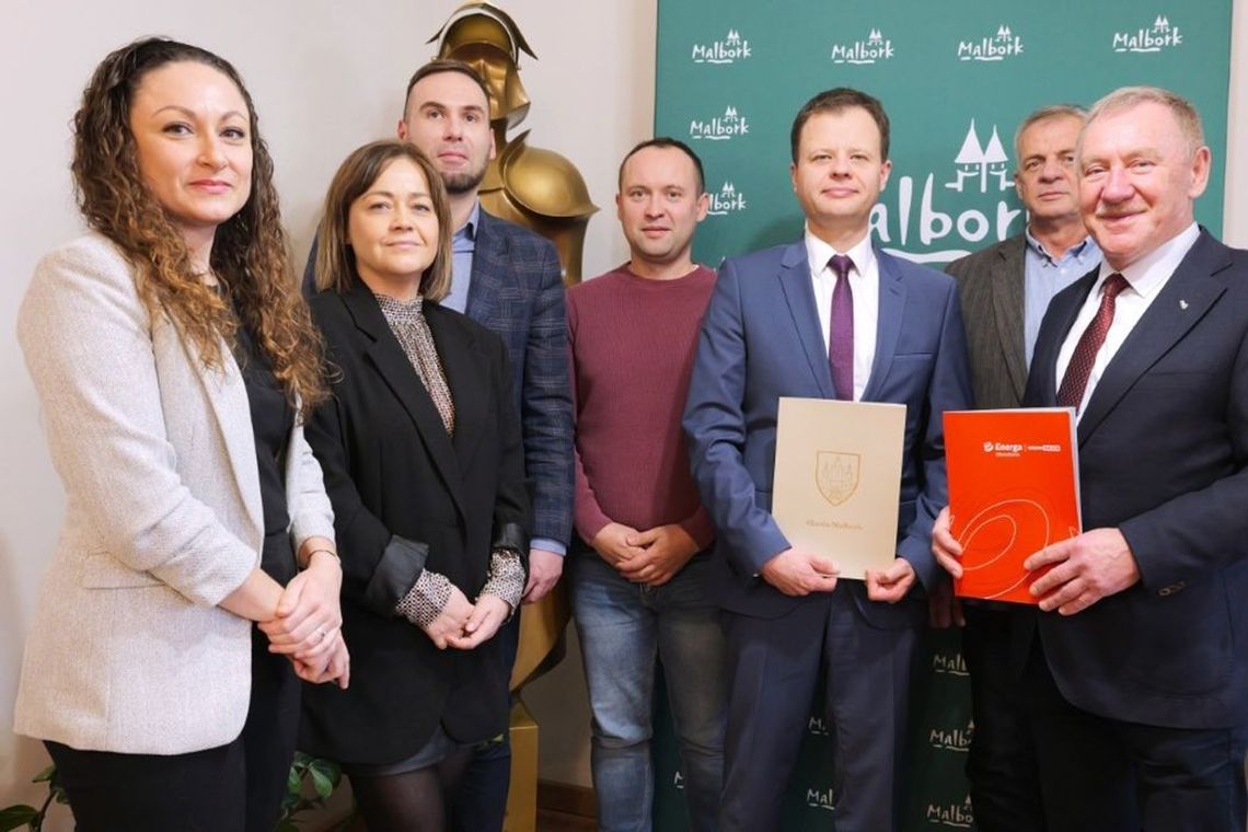 Miasto Malbork podpisało umowę na kompleksowe świadczenie usług oświetleniowych na lata 2026–2028